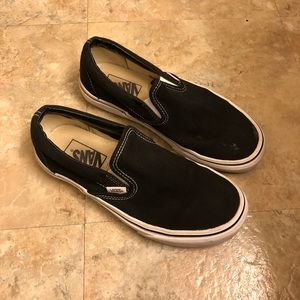 Black Classic Slip-On Vans
